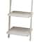 White Wood Traditional Shelving Unit, 69 " x 20 " x 14 "